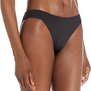Trina Turk 'Monaco' Tab-Side Hipster Bikini Swimsuit Bottom, Black
